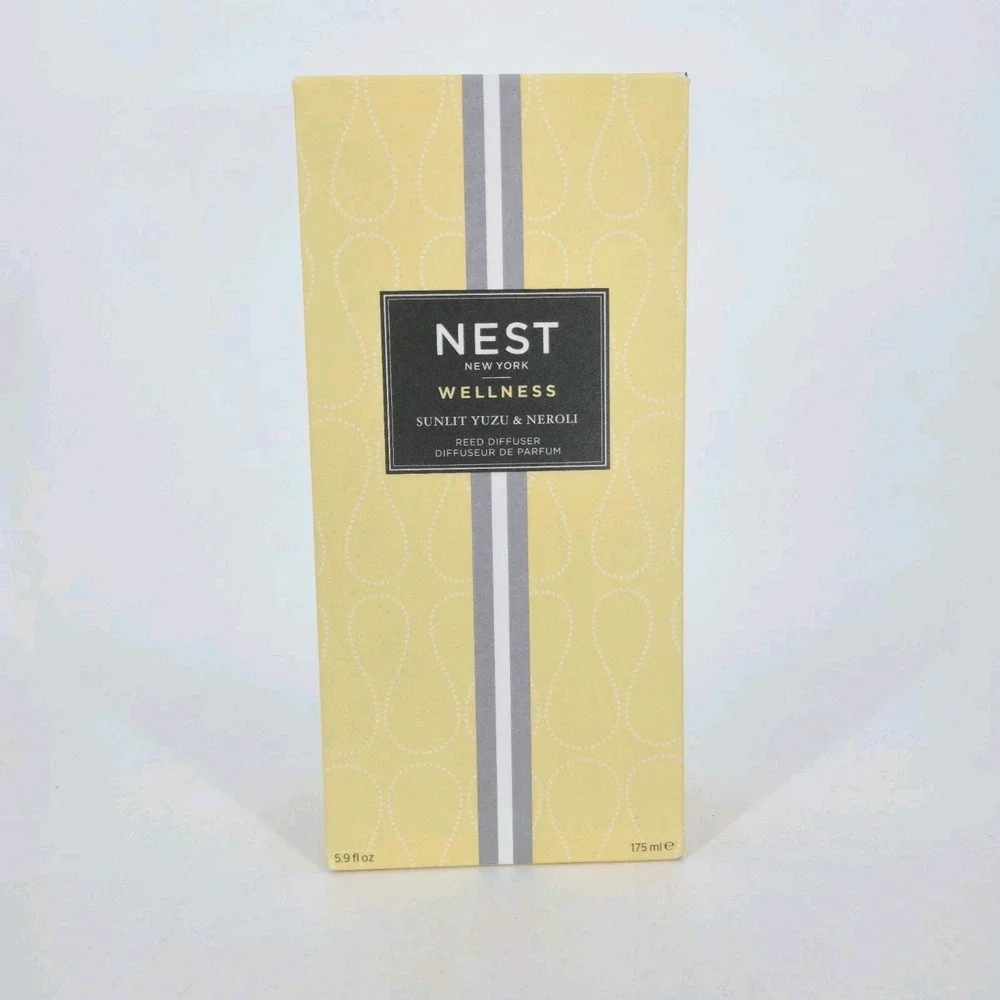 Nest New York Wellness Sunlit Yuzu & Neroli Reed Diffuser 5.9 fl oz Luxury New